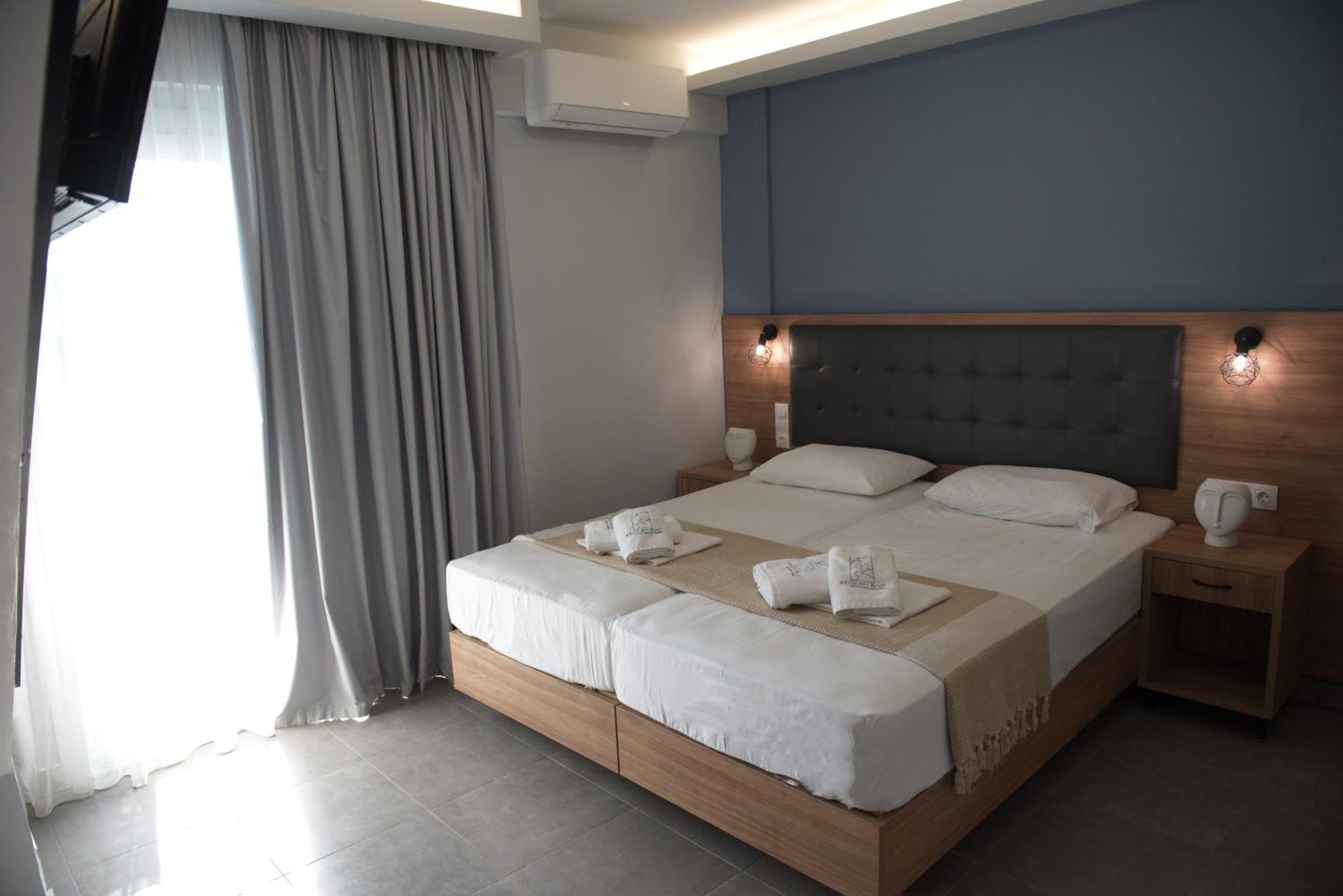 Ferienwohnung Aegean Blue Leptokaryá Exterior foto