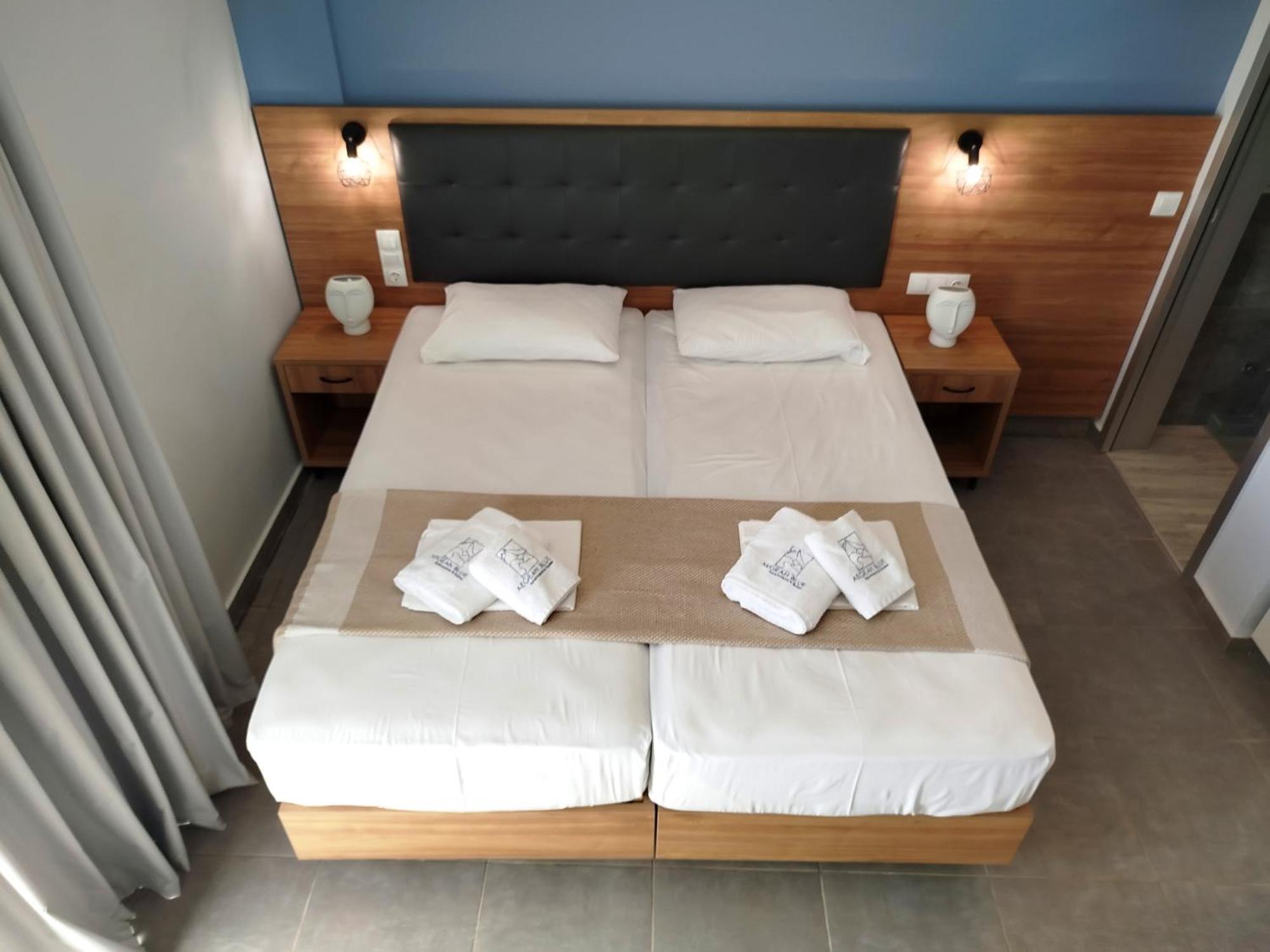 Ferienwohnung Aegean Blue Leptokaryá Exterior foto