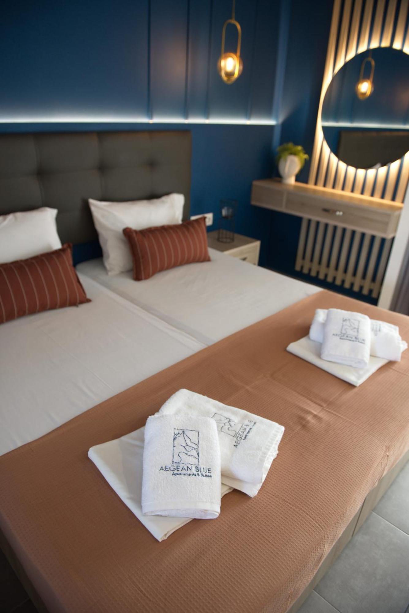 Ferienwohnung Aegean Blue Leptokaryá Zimmer foto