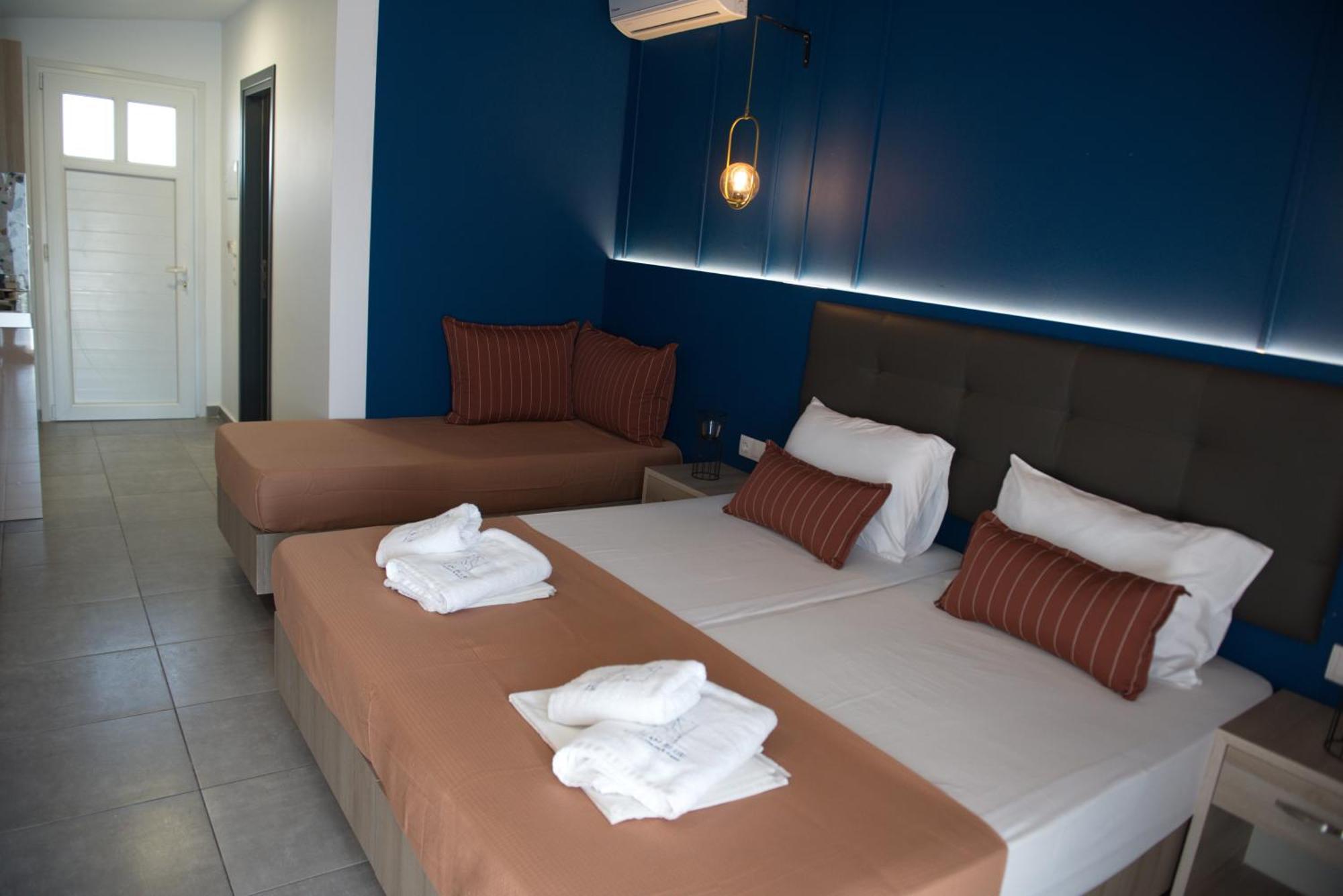 Ferienwohnung Aegean Blue Leptokaryá Exterior foto