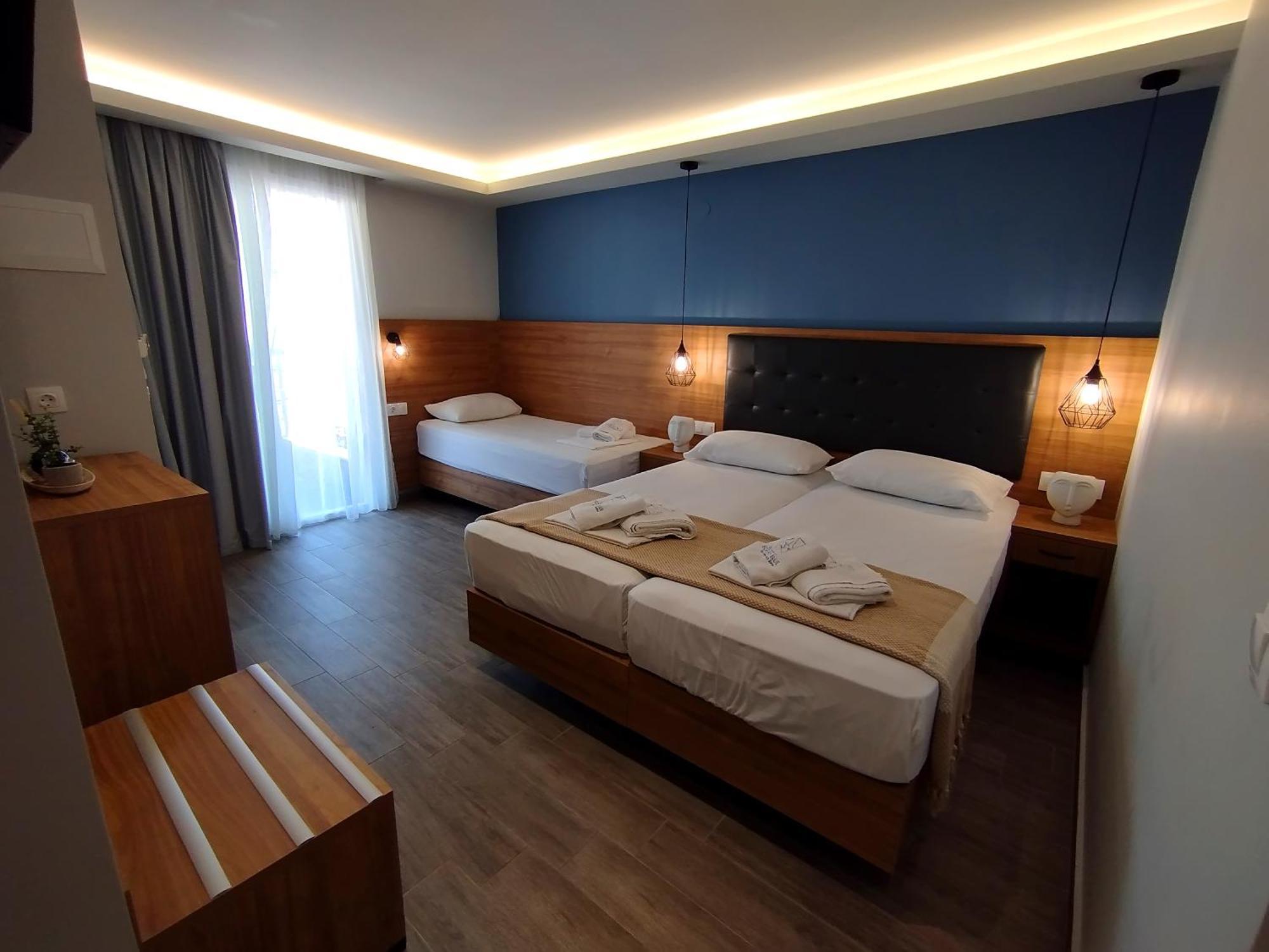 Ferienwohnung Aegean Blue Leptokaryá Exterior foto