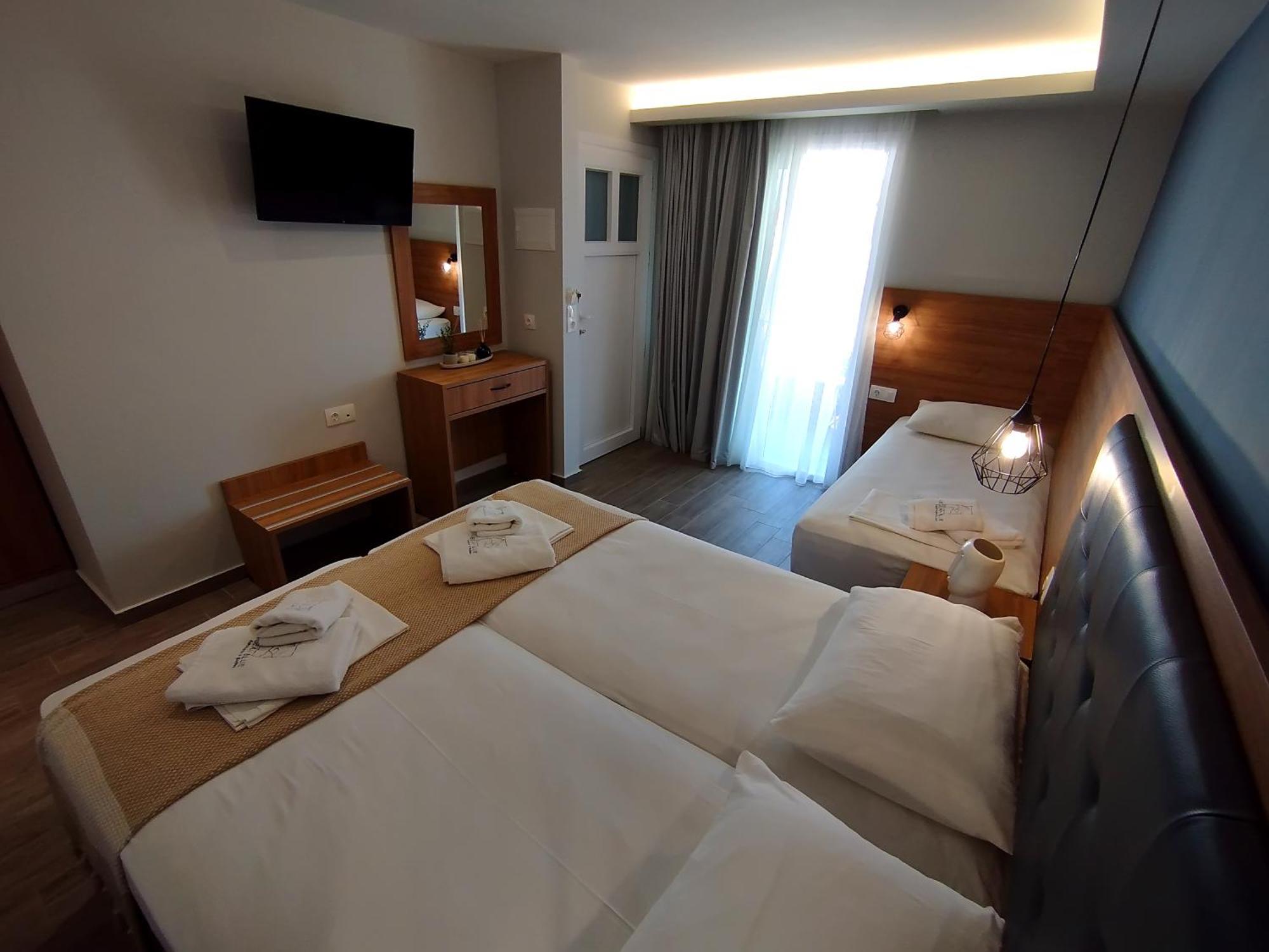 Ferienwohnung Aegean Blue Leptokaryá Exterior foto