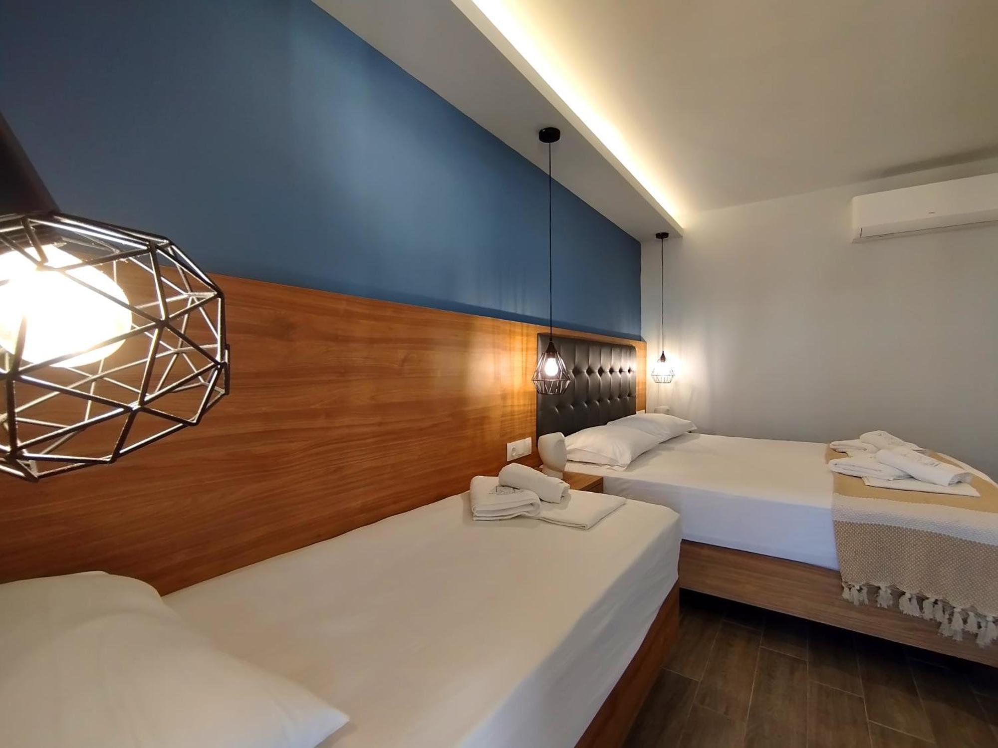 Ferienwohnung Aegean Blue Leptokaryá Exterior foto