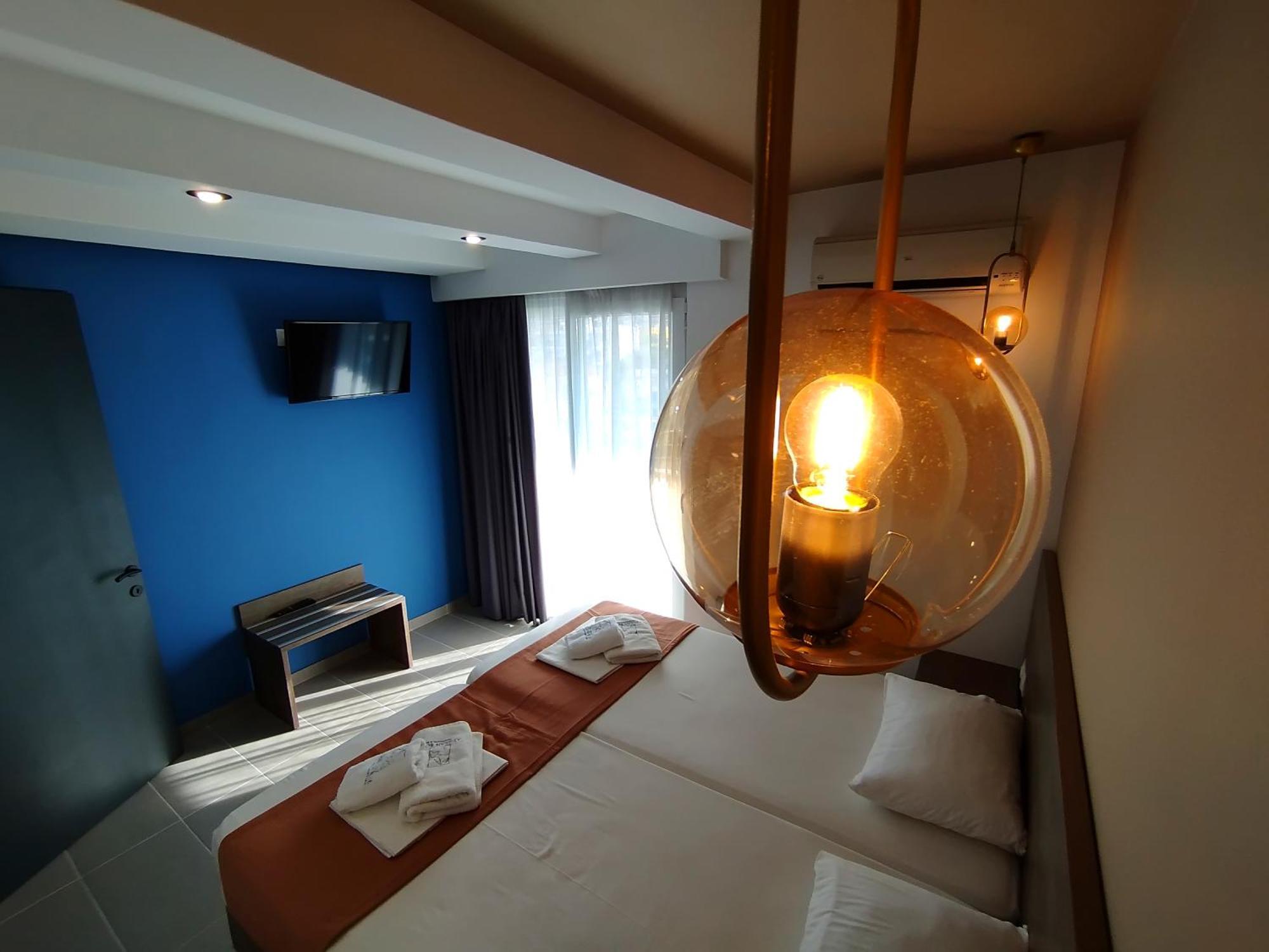 Ferienwohnung Aegean Blue Leptokaryá Exterior foto