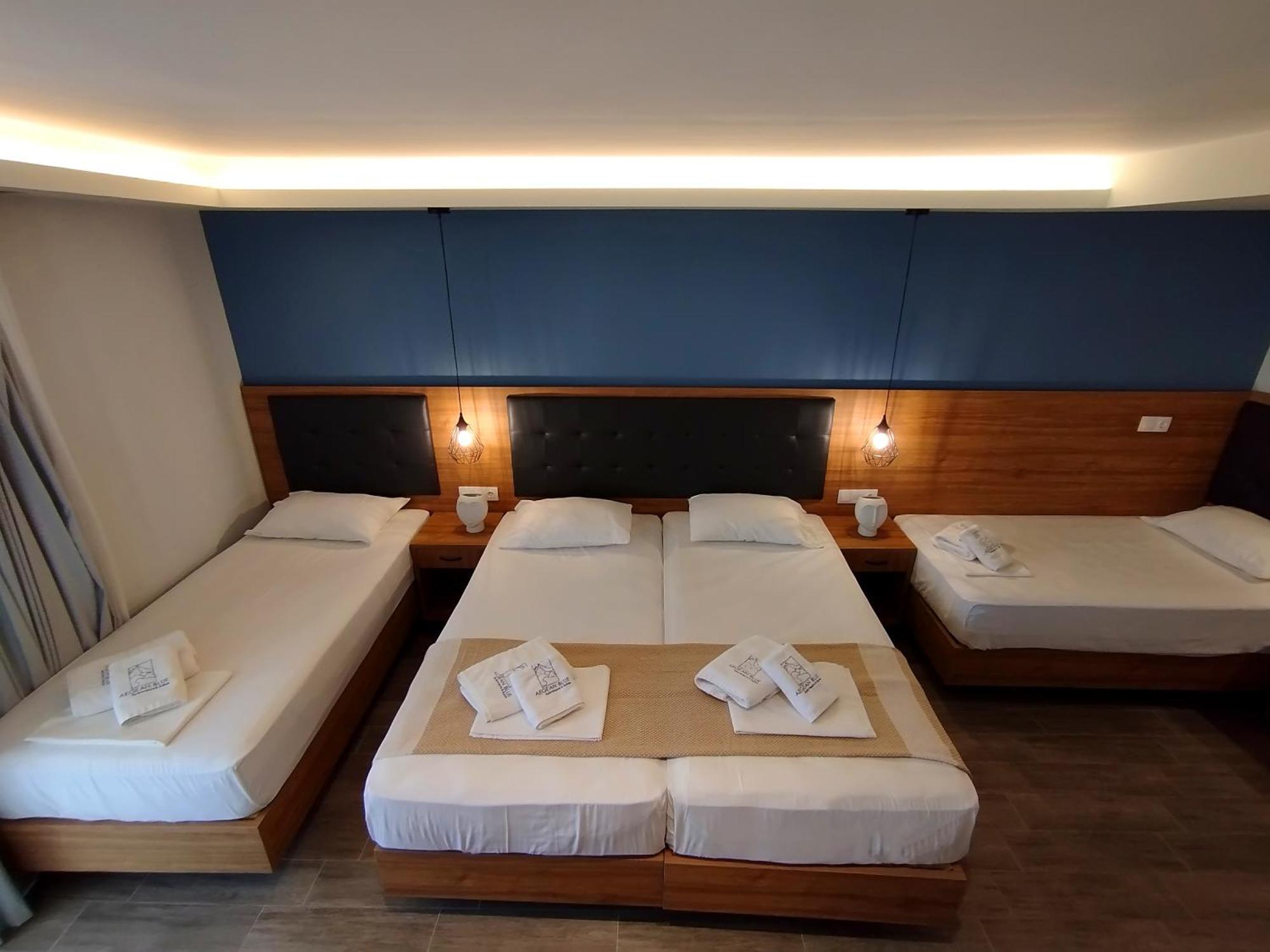 Ferienwohnung Aegean Blue Leptokaryá Exterior foto