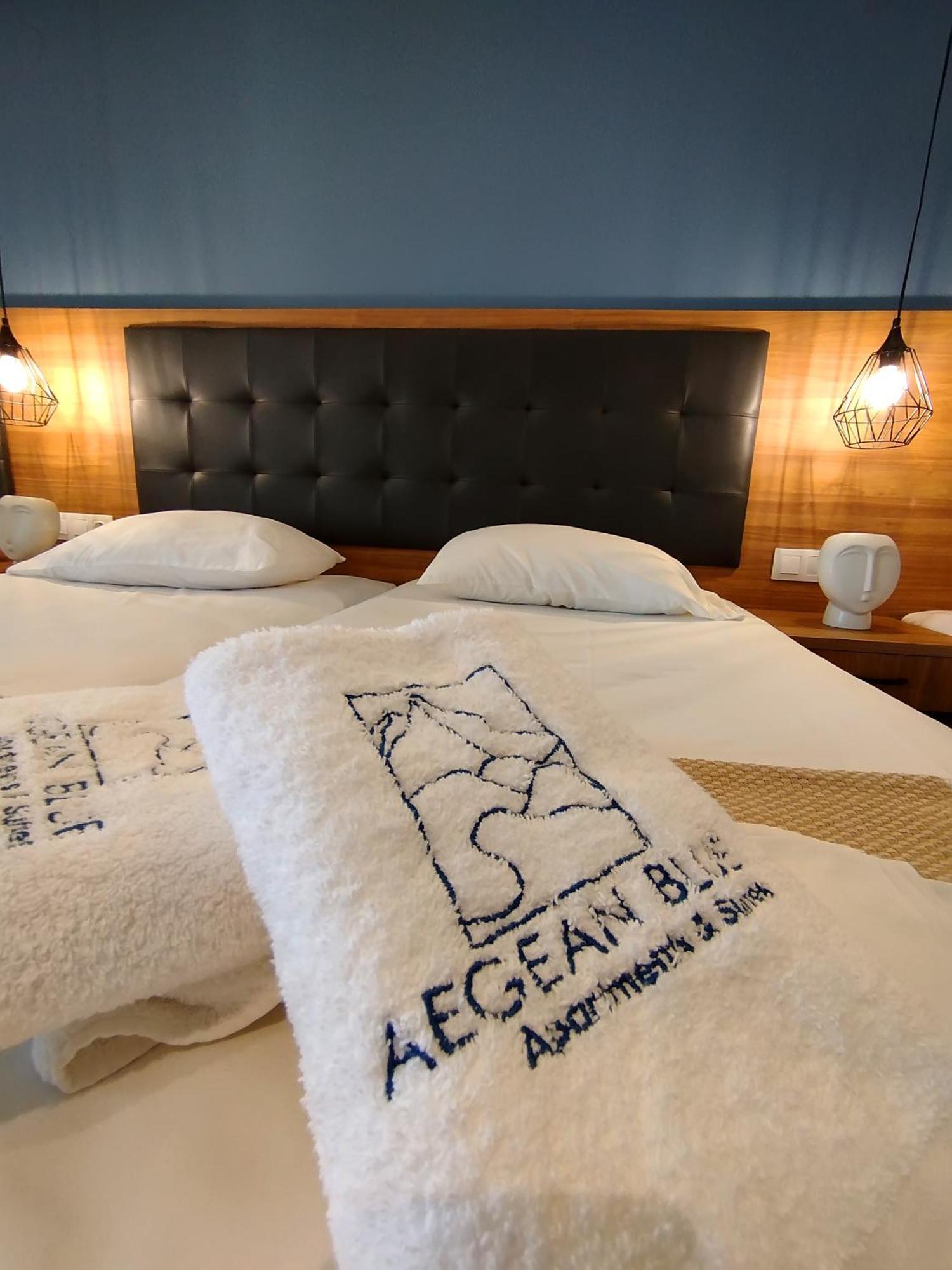 Ferienwohnung Aegean Blue Leptokaryá Zimmer foto